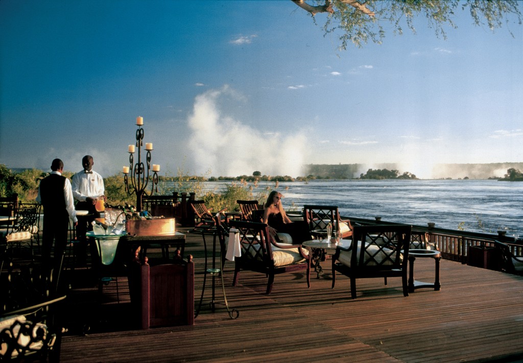 royal livingstone hotel deck victoria falls zambia